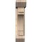 Ekena Millwork Merced Slat Smooth Bracket w/ Offset Brace, Douglas Fir, 5 1/2"W x 20"D x 24"H BKT0604X20X24MRC06SDF - alternate 2